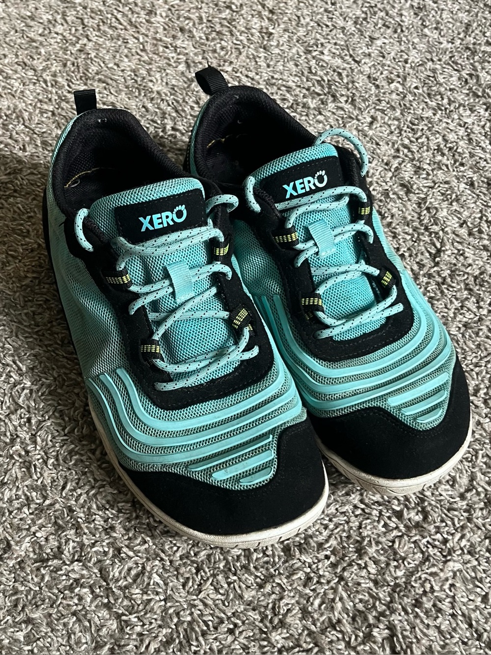 Xero Barefoot Shoes 360 Cross Training Lace Up Gym Blue Athletic Women's 8.5